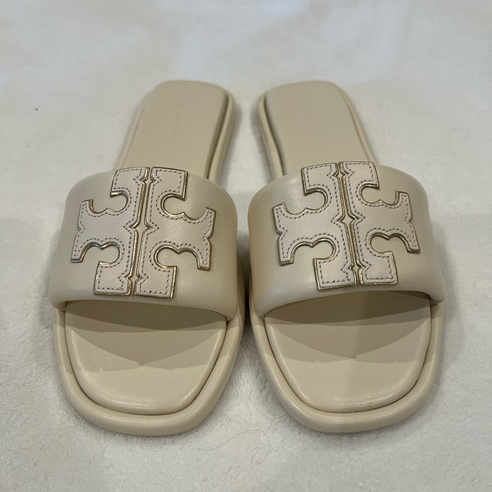 Tory Burch Cream Sandals